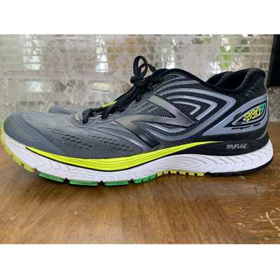 New Balance 880 V7 M880GY7 Mens Sz 12 Gray Yellow Running Shoes