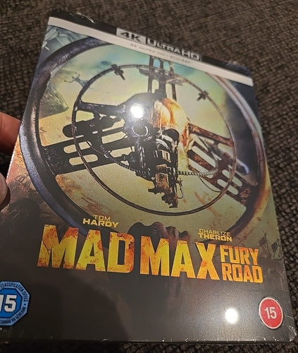 MAD MAX FURY ROAD Steelbook 4K Ultra HD Blu-ray NEW ARTWORK LIMITED EDITION!! - Picture 3 of 6