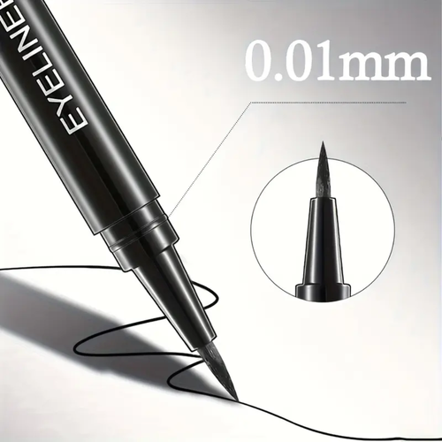 Eye Pencil Eyeliner Pen Waterproof 3 Pack Black Long Lasting Brighten Eyebrow Uk - Picture 5 of 5