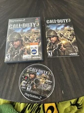 PlayStation 2 PS2 Game Call Of Duty 3 CIB Complete In Box 