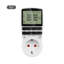✅Prise électrique UE programmateur Minuterie numérique Digital Programmable