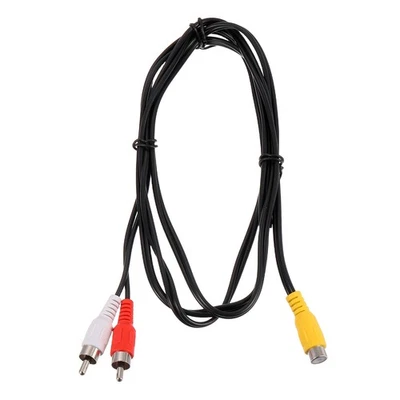 Câble séparateur RCA pour audio vidéo, 1 femelle à 2 mâles 1,5m - Photo 1/4