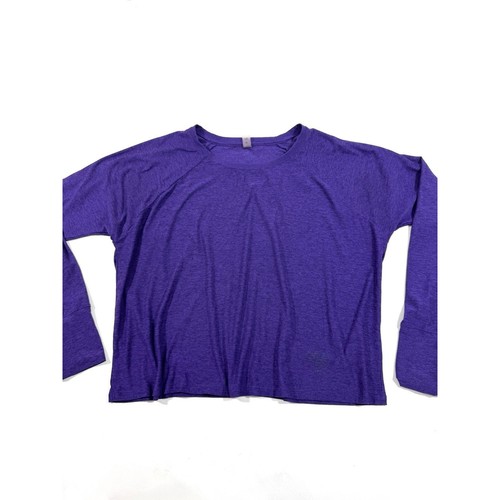Beyond Yoga Featherweight Daydreamer Shirt Purple Size Medium Long Sleeve