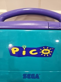 Vintage Sega Pico Console MK-49002 UNTESTED For Parts or Repair ONLY