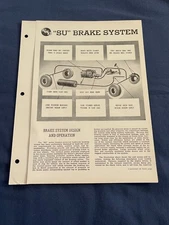 FWD "SU" Brake System Four Wheel Drive Auto Co. Dealer Sales Brochure