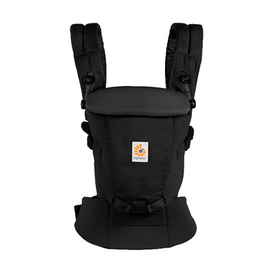 Ergobaby Adapt Soft Touch Cotton Onyx Black Babytrage Wie Neu