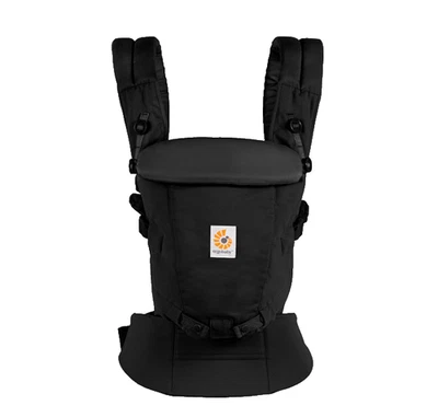 Ergobaby Adapt Soft Touch Cotton Onyx Black Babytrage Wie Neu - Bild 1 von 3