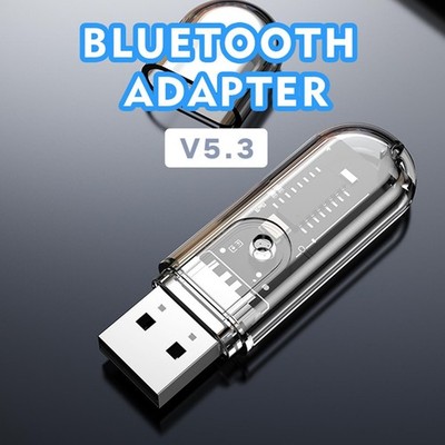 USB Bluetooth 5.3 Adapter Dongle-Empfänger für Auto Musik Audio Aux Adapter