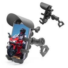 Motorcycle Phone Mount Holder - Sun Proof&Rain Proof&Vibration Proof&Anti 