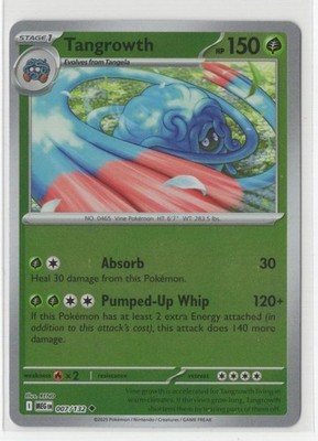 Pokemon Mega Evolution - 007/132 Tangrowth Reverse Holo