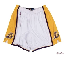 2004-06 Kobe Bryant Owned Player-Worn GU Official LA Lakers Shorts #8 MEARS LOA