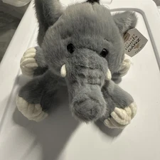 Ganz Tippy Toes Elephant Plush 8” Stuffed Safari Animal Soft Toy NEW