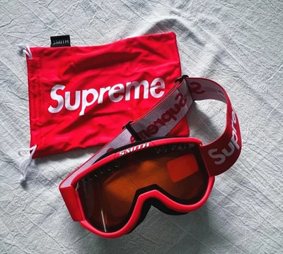 Supreme x Smith FW15 Red Ski Snowboard Goggles Limited Edition New 2026