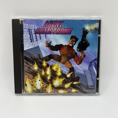 Agent Armstrong Microsoft Windows 95 PC CD ROM Pal Eng Spiel Verwendet Komplette
