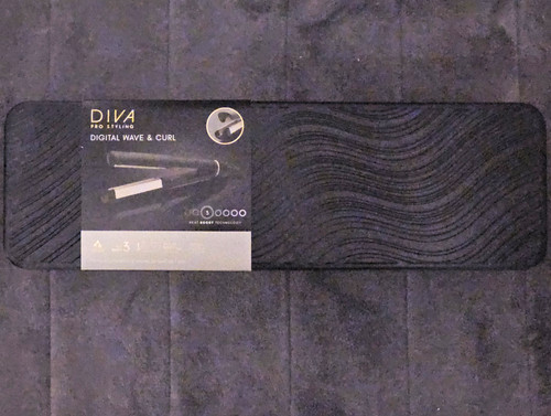 DIVA Digital Wave & Curl Ceramic Straightener, Digital, 230°C