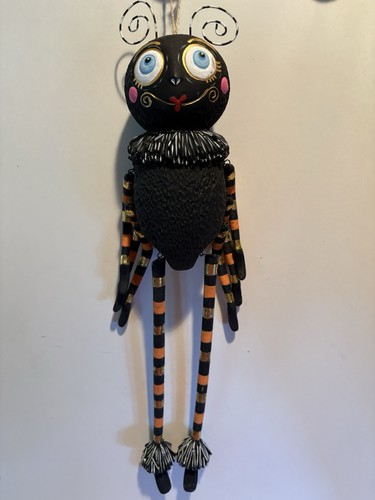 Glitterville Studios Spider Kooky Bug Ornament Halloween by Stephen Brown