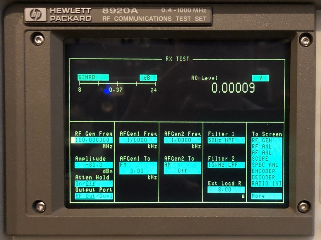NewScope-0Jr LCD kit for HP 8920A 8920B RF Communications Test Set