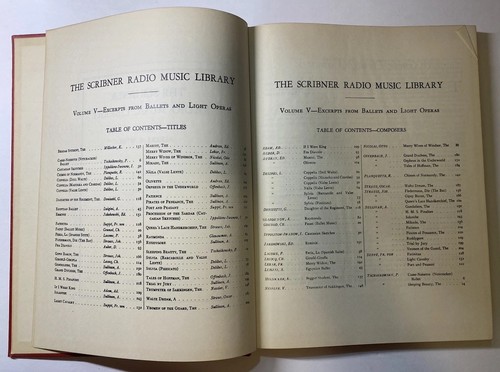 The Scribner Radio Music Book Library Piano Vol. 5 & 6, 1946 Vintage Classic - Picture 8 of 9