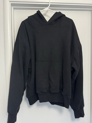 Yeezy Gap Perfect Hoodie Black Men s XL Hooded Double Layer Sweatshirt YZY
