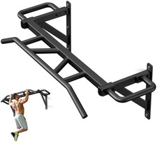 Jusgym Barra Pull Up Resistente da Parete 14 Posizioni Impugnatura 600 libbre Max