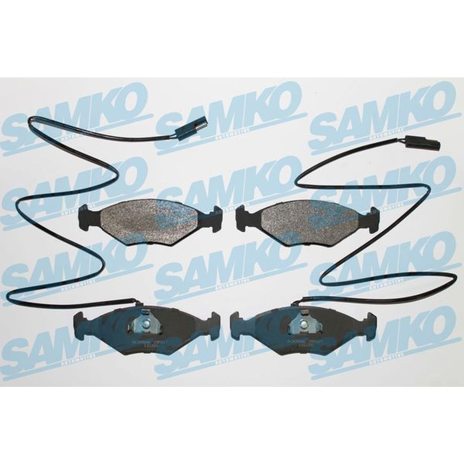 1x ORIGINAL® SAMKO Bremsbelagsatz, Scheibenbremse Vorne für Fiat ELBA CSL