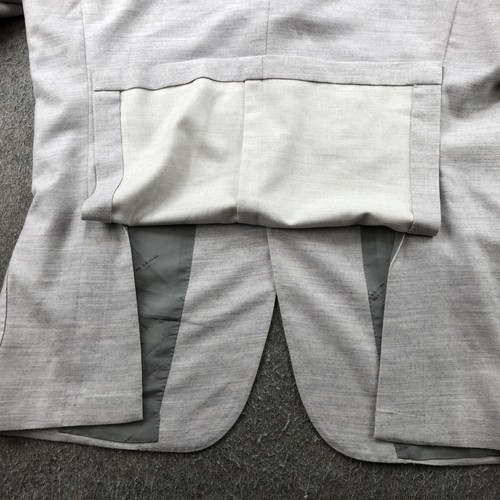 Kiton Blazer Mens 54R (US 44R) Gray Cashmere Silk Sport Coat Unstructured Italy* - Picture 21 of 24