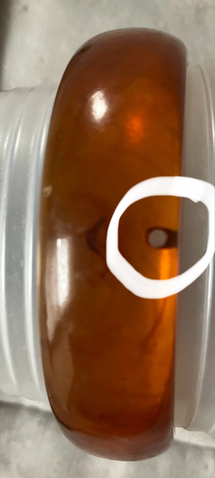 Wide Tortoise Shell? Bakelite Bracelet tested - image 2