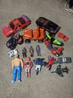 Vintage Mask 1980s Keener Car Action Figure Estate Lot Metal Transformers As Is