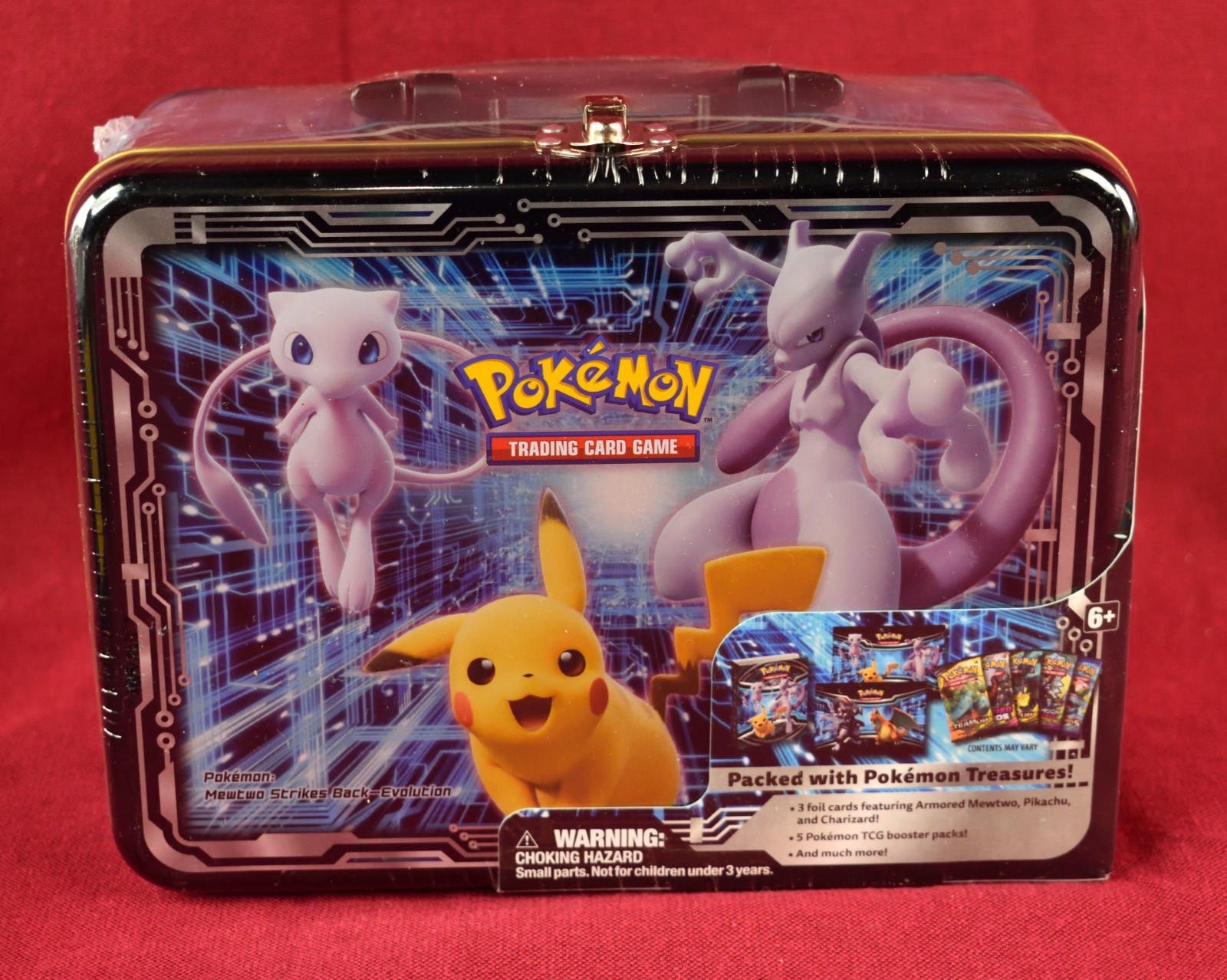 Pokemon Collectors Chest Fall 2019 Mew Mewtwo Pikachu SEALED