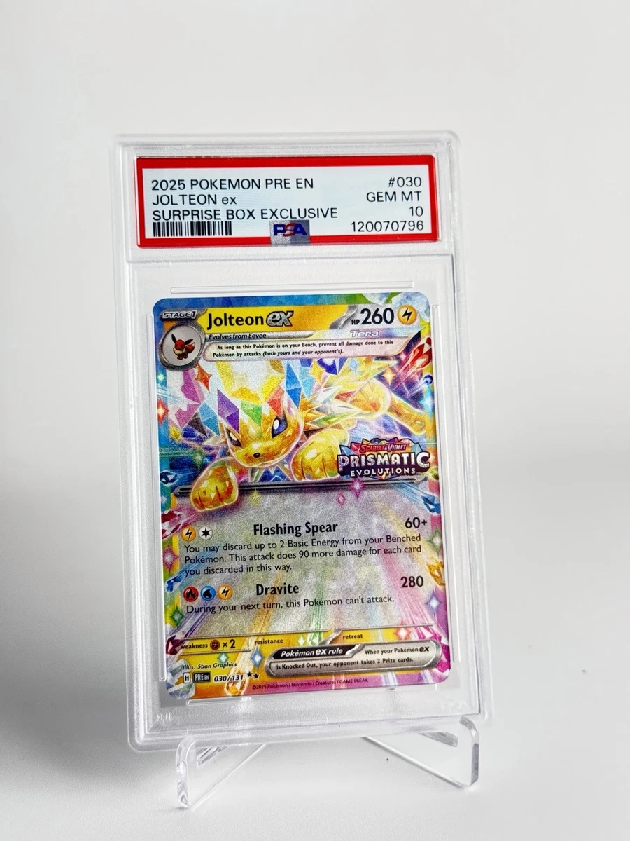 Jolteon Pokémon TCG Professional Sports Authenticator (PSA) Grade