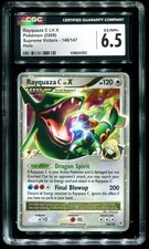 CGC 6.5 Rayquaza C LV. X Holo Rare Supreme Victors 2009 Pokemon Card #146