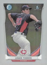 2014 Bowman - Chrome Prospects #BCP32 Lewis Thorpe Minesota Twins