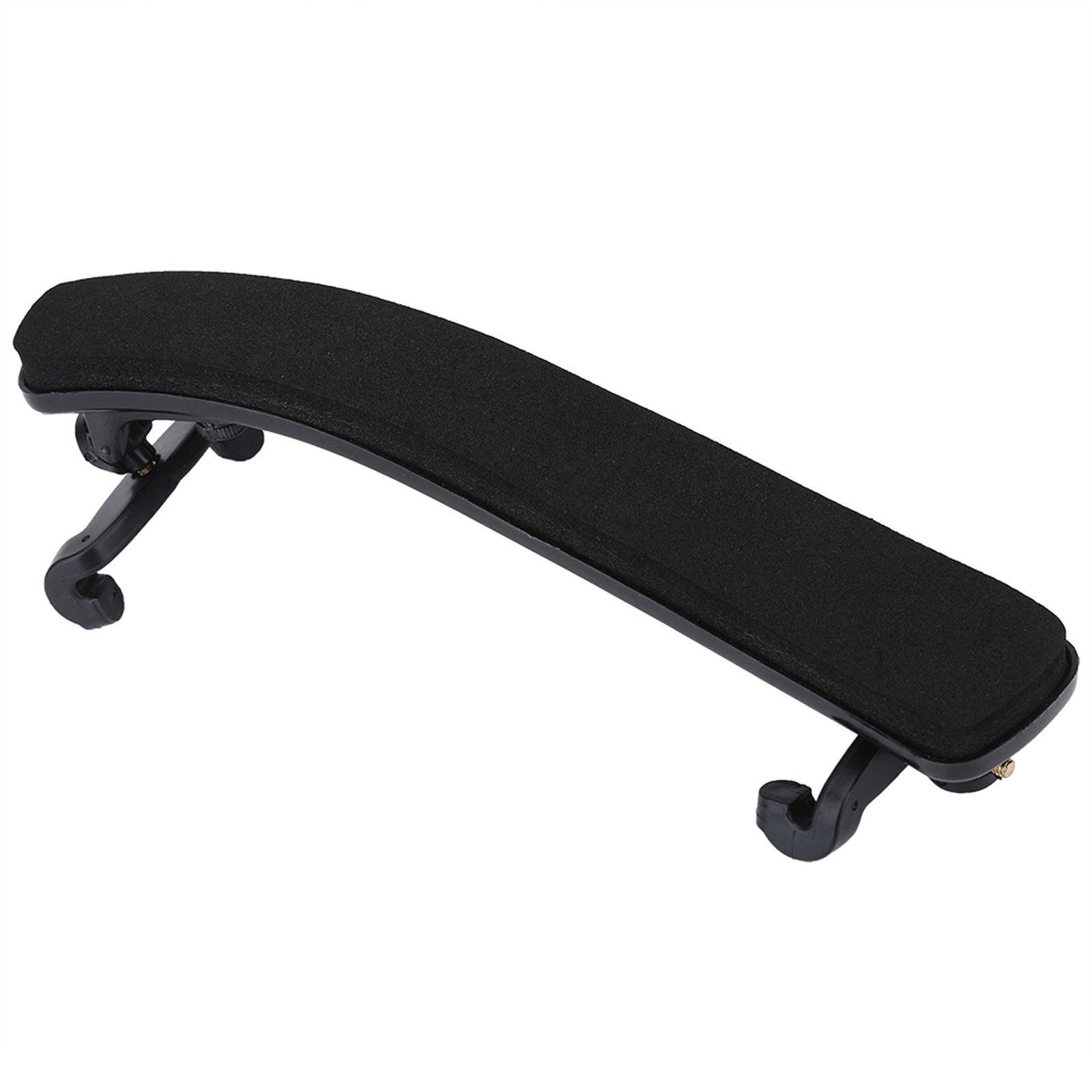 Durable Adjustable Violin Shoulder Rest For Comfort 3/4 4/4 Black