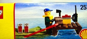 LEGO Shell Promotional: 2542 Adventurers Aeroplane & 2537 Town Extreme Team Raft