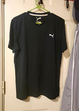 PUMA PUMAcell Breathable Men's L Black Crew Neck Short Sleeve T-Shirt