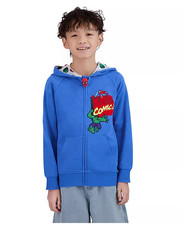 New 54.99 DISNEY Character Marvel Boys French Terry Hoodie Jacket Size: 4/5