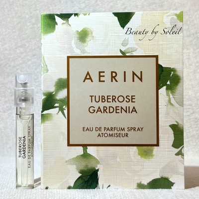 Aerin Tuberose Gardenia Eau de Parfum Sample Spray .05oz, 1.5mL New in Card