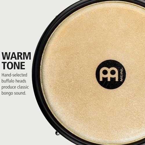 Meinl Percussion Bongos Hand Drum Set 6.75 and 8 with
