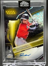 2026 Topps Chrome Black Roman Anthony RC Auto /50
