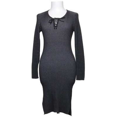 Romeo + Juliet Couture, Kleid, Größe: M, Grau, Acryl/Baumwolle/Polyester #USF
