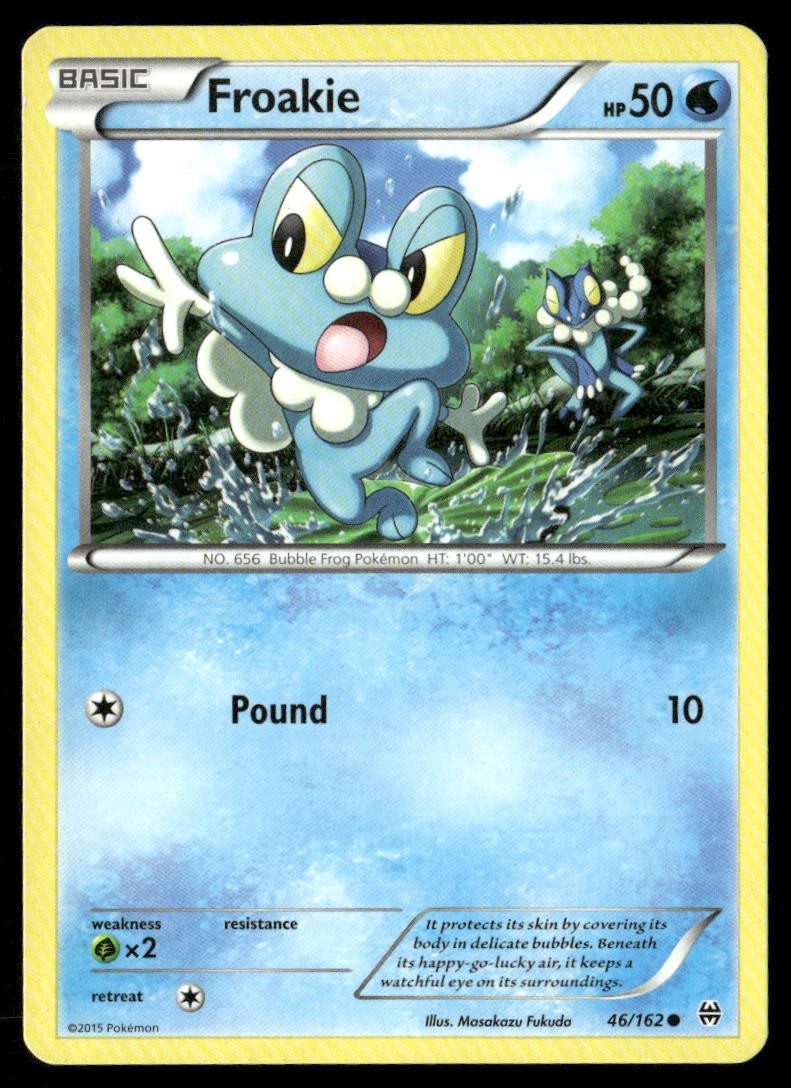 Froakie BREAKthrough 46/162 Common Pokemon Heavily Played