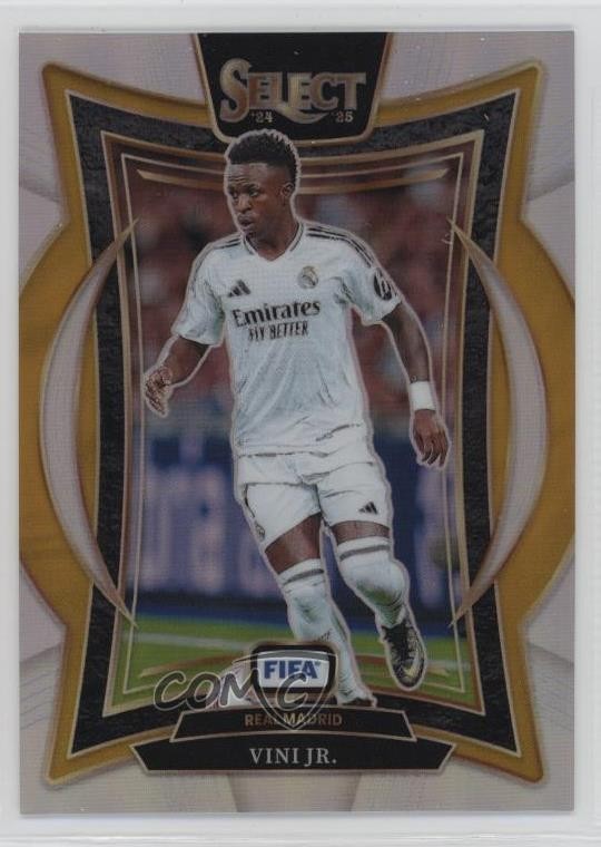 2024-25 Panini Select FIFA Terrace Silver Prizm Vinicius Junior Vini Jr #4 1o2