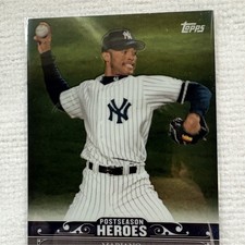 2013 Topps Update Series Postseason Heroes Mariano Rivera PH-9 Yankees