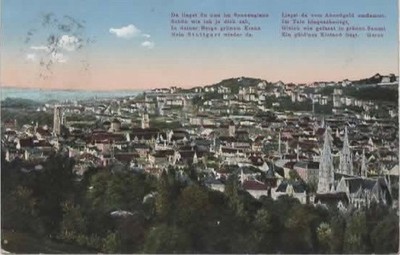 Postcard Stuttgart