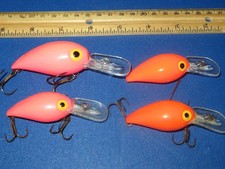 Lot of 4 Storm Wiggle Wart Magnum Wart Lures ...