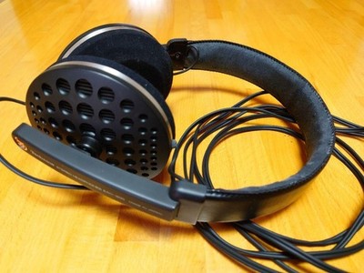 Technics 有線ヘッドホン オープンバックデザイン EAH-300 動作品 Technics EAH-300 Stereo Headphones Vintage Open-Air Design Soft