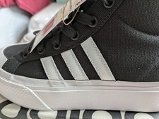 Adidas Bravada 2.0 Mid Platform Women's sneakers size 5.5 Black/white