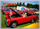 Postcard Pittsburgh PA Vintage Grand Prix Car Show