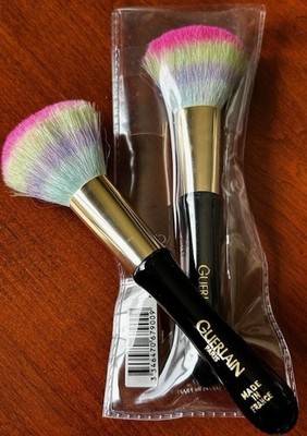 Vintage Guerlain Meteorites makeup brush w/Multi Color GoatHair, Rare, BNIP,LtEd