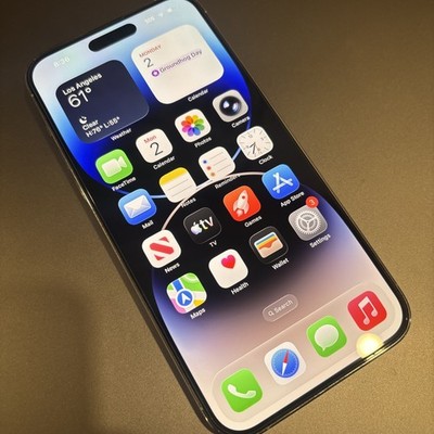 Apple iPhone 14 Pro Max AT&T 6.7in 128GB White Silver